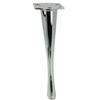Furniture leg in the style of Silver chrome pin 23 cm