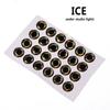 50PCS Holographic 3D 4D Fish Eyes for Fly Tying Streamers Baitfish Wood Plastic Lure Popper DIY Eyes