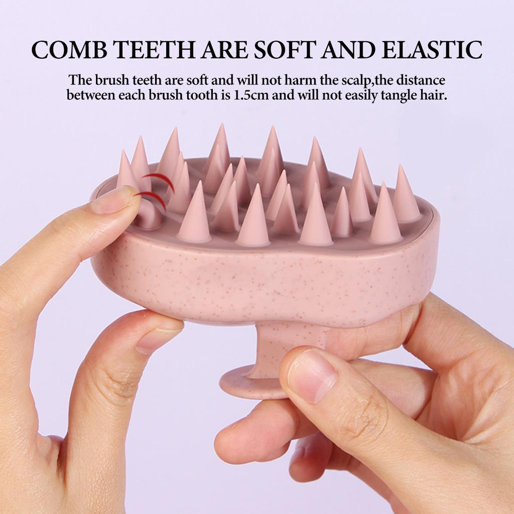 Новая расческа для массажа головы и головы, силиконовая щетка для мытья волос, щетка для массажа тела, щетка для ванны и душа, парикмахерский инструмент