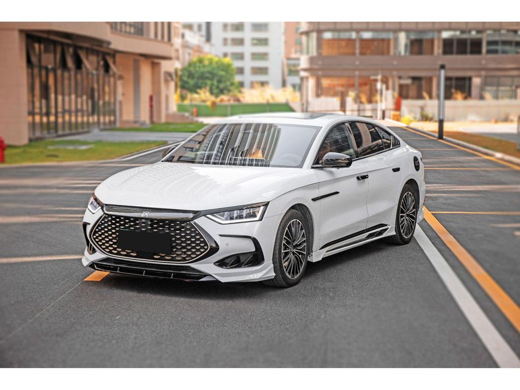 Совместимо с BYD Han DMMI: Обвес MC Sports - Включает передний сплиттер и губу, заднюю губу, задний и верхний спойлеры, боковые юбки.