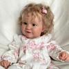 Милая пухлая 60 см Мэдди Реборн, кукла для малышей, 50 см, полностью виниловое/тканевое тело, дополнительная кукла возрождения, уже законченная 3D-красочная кожа, детские куклы для детей