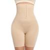 High Waist Postpartum Waist Girdle Tummy Tightening Hip Lifting Tight Pants Buckle Adjustable Seamless Flat Angle Large Size Shapewear Pants