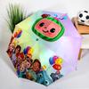 Rainbow Coco Adventure Umbrella Folding umbrella, automatic umbrella 8-Frame for Travel, camping Use Gift for Halloween Christmas