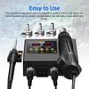 8898 2 In 1 Soldering Station LCD Digital Display Hot Air Gun Welding Rework Temperature and Air