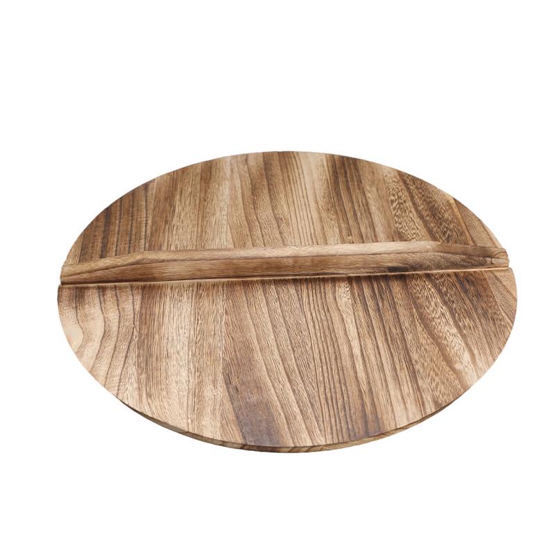 Yiceng 32CM Fir Wood Pot Lid
