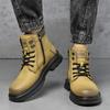 Мужские уличные осенне-зимние ботинки дизайнерский стиль Работа и Офис Бизнес Высокое качество обувь для ходьбы по улице Горячие