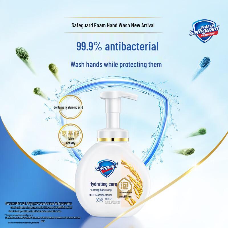 Safeguard Healthy Foam Antibacterial Hand Wash