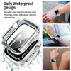 Waterproof Protective Cover Case for Apple Watch Ultra CASE 49mm 45mm 41mm 40mm 44mm 42mm 360 Glass Protector Film Back Bumper Frame Electroplating