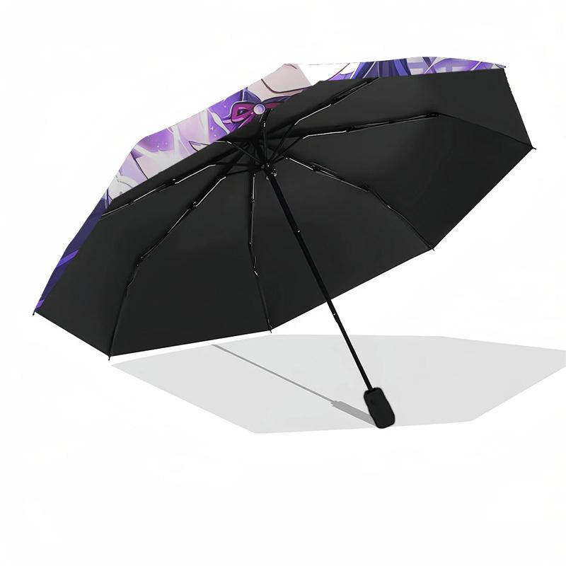 Thunderbolt General Automatic Opening and Closing, 8 rib Structure Portable Umbrella, Suitable for Men and Women in All Seasons Perfect Gif