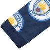 Manchester City FC Boys Crest Fleece All-Over Print Dressing Gown