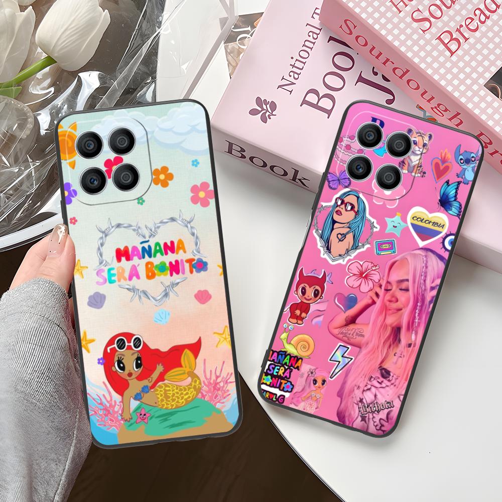 Karol G Латиноамериканский Чехол для Мобильного Телефона для Honor 90 80 70 60 50 30 20 10 9 8 7 Pro S SE Lite 5G Цветной Печатный Чехол Красивый