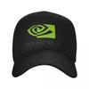 Бейсболка с логотипом Nvidia Streetwear Рыболовная кепка Альпинистские шляпы Для мужчин Женская