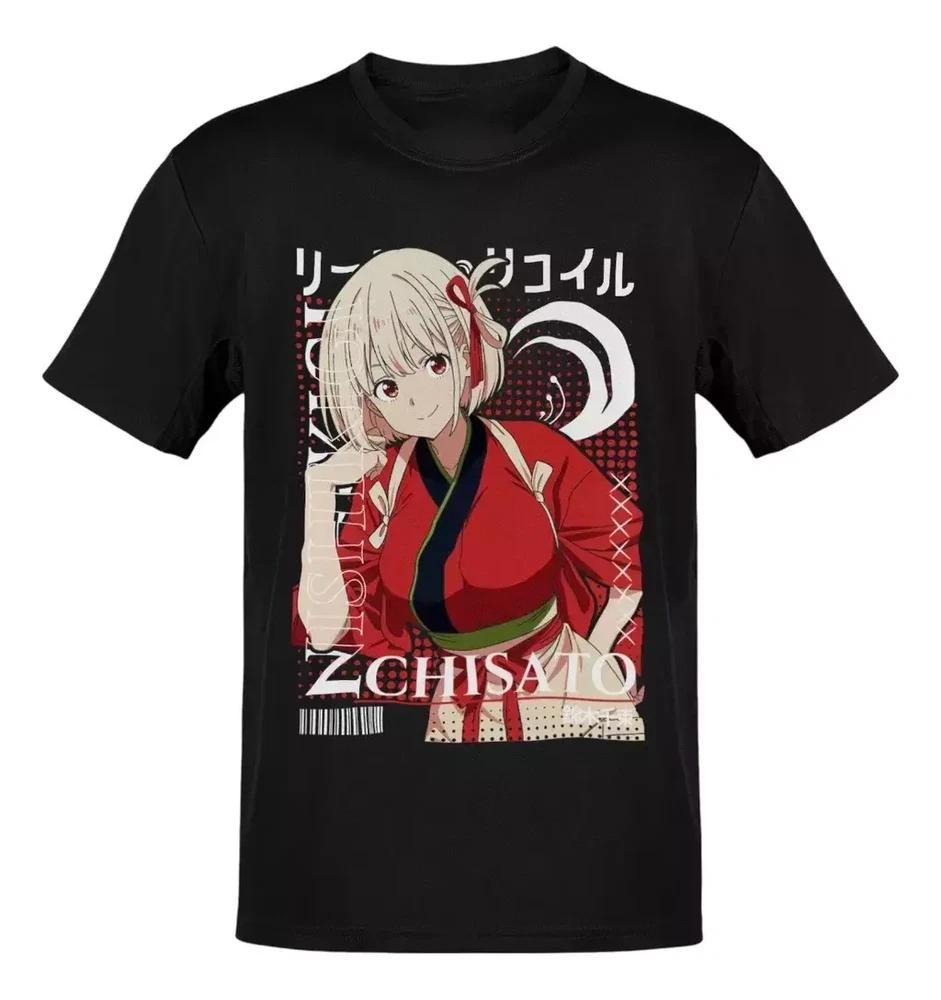 Anime Lycoris Recoil Chisato Nishikigi Tshirt Size S4xl Gift For Friends
