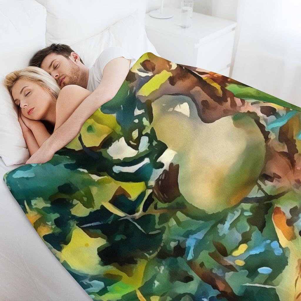 Gourds After John Singer Sargent Throw Blanket Cute Soft Designers Soft Plaid Blankets