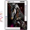 5D DIY Diamond Painting Animal Blaze Horse Cross Stitch Diamond Art Embroidery  Mosaic Home Deco