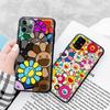 A-206 Murakami Flower Case for Samsung S24 S23 S22 S21 FE Ultra Xiaomi Redmi Note 13 12 11 iPhone  14 15 Pro Max OPPO A12 Reno VIVO A15