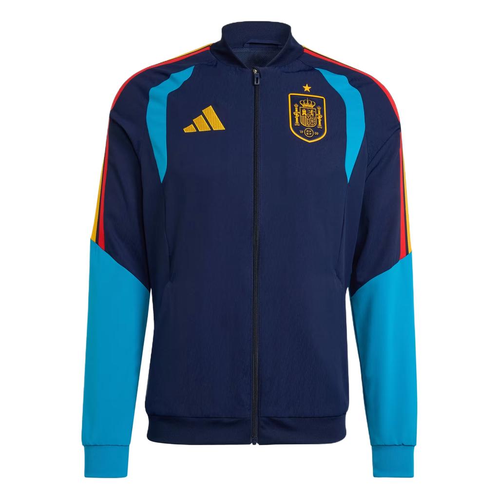 adidas Испания Куртки Мужские Полуночный Индиго Воротник-стойка Умеренные Другие KA8174