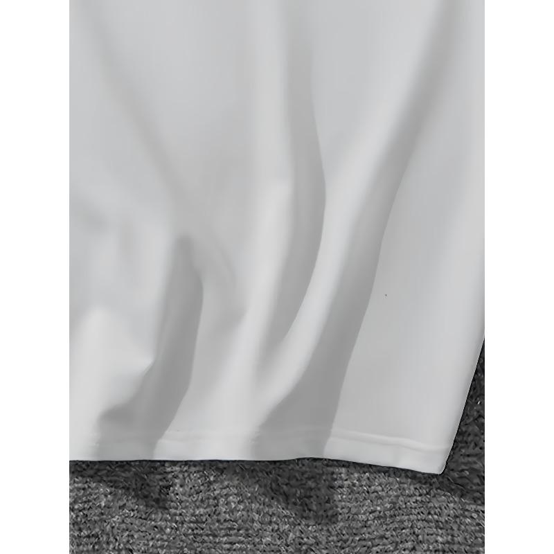 Европейские размеры Мужская модная футболка с принтом