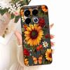 Чехол подсолнух кролик для Infinix Note 40 X6853, силиконовый, мягкий, черный, для Infinix Note40 Note 40, защитная крышка, корпус телефона