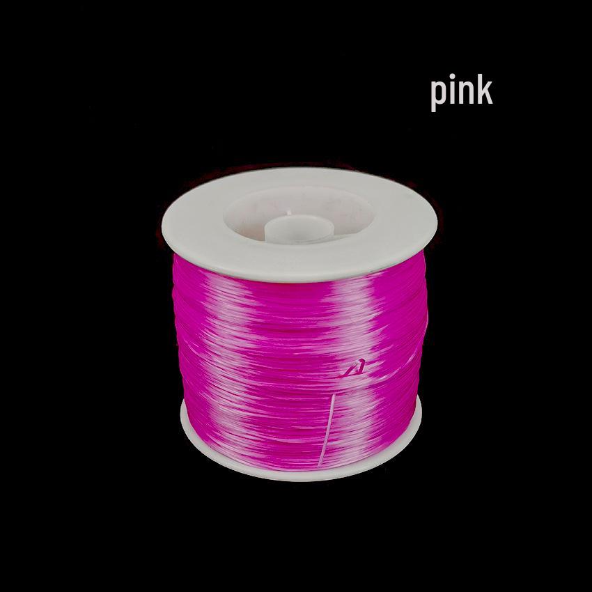 Эластичный шнур для бисера с кристаллами: Высококачественная, износостойкая спандекс-леска для изготовления украшений ручной работы