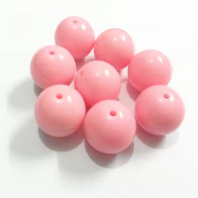 Wholesale 20mm 105pcs/bag Chunky Gumball Bubblegum Acrylic Solid Beads For Kids Necklace/DIY Hand Made/Fashion Jewelry Design