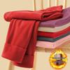 Double-Sided Fleece Base Layer Pants for Women - Seamless, Slimming, Warm, German Fleece, Spring/Autumn/Winter Wear.