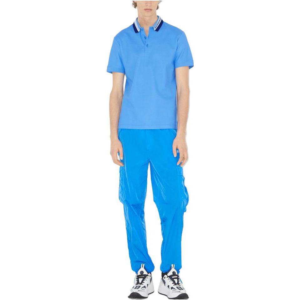 Burberry Polo Shirt Men's Azure Blue 80701701