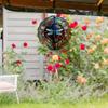 Dragonfly Wind Spinner, 2D Stainless Steel, Metal Wind Catcher, Kinetic Garden Sculpture, Classic Style, Indoor/Outdoor Decor, Yard Art