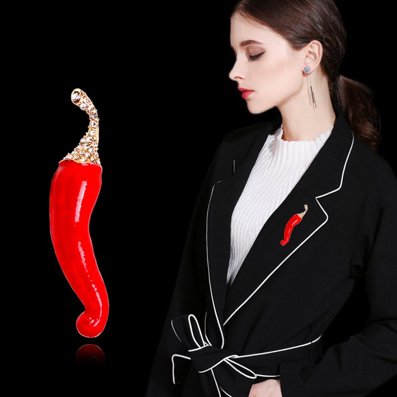 Новая высококачественная серия овощей от Chili Масляная брошь