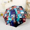Football Player Celebration Gesture Automatic Umbrella Sturdy 8-Rib Shaft Foldable Design Travel Essential Fashion Lovers
