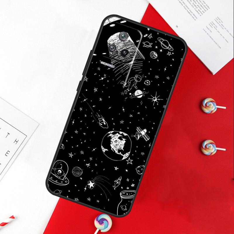 Эстетичный чехол Космические Звезды Планета для Xiaomi 11T 12T 13T 14T Pro 13 14 15 Ultra POCO X7 Pro X3 X5 X6 F5 F6 M6 Pro