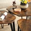 Set of 3 coffee tables Coffee table Nightstand Side table Extendable 3 PCS