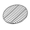 Круглая решетка для гриля из нержавеющей стали, очень толстая, запасная кулинарная решетка для угольного гриля, костра, равномерное распределение тепла, аксессуар для уличного гриля