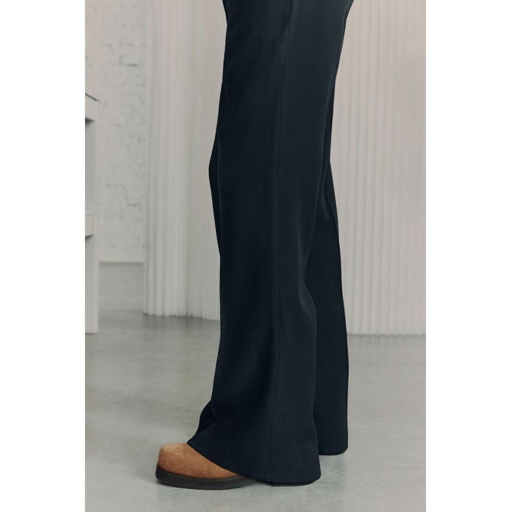 HM Bootcut шерстяная смесь шерстяная смесь черный