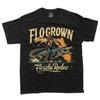 Mens Womens Funny Flo Grown Florida FL Alligator Rodeo Humor T-Shirt