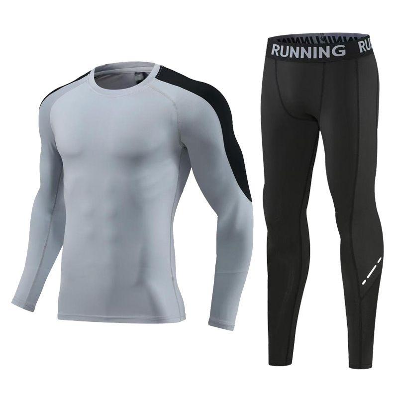 Детский спортивный костюм из быстросохнущих влагоотводящих леггинсов для бега (4-12 лет).