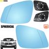 Для BMW 1 2 3 4 5 6 7 Серии F10 F20 F11 F01 F02 F30 F31 F46 F48 Комплект Зеркало Бокового Вида Водителя Пассажира Крыло Зеркала Стекло С Подогревом Синее