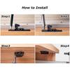 20 Pack Cabinet Door Latch RV Drawer Latch 10 LBS Pull Force RV Drawer Latches And Catches, Push To Close Grabber Catches For RV, Camper, Trailer,