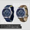 Victorinox ЧАСЫ JOURNEY 1884 Автоматические Корпус из нержавеющей стали Синий циферблат Деревянный ремешок Поставляются со сменным резиновым ремешком и кошельком для аксессуаров Водонепроницаемые