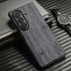 Case for Samsung Galaxy Z Fold 8 Ultra Z Fold8  Funda Straight Wood Grain PU Leather Phone Cover for Samsung Z Fold 8 Case
