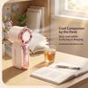 2026 Newest Portable 100 Steps High Speed Type-c Rechargeable Mini Handheld Cooling Fan