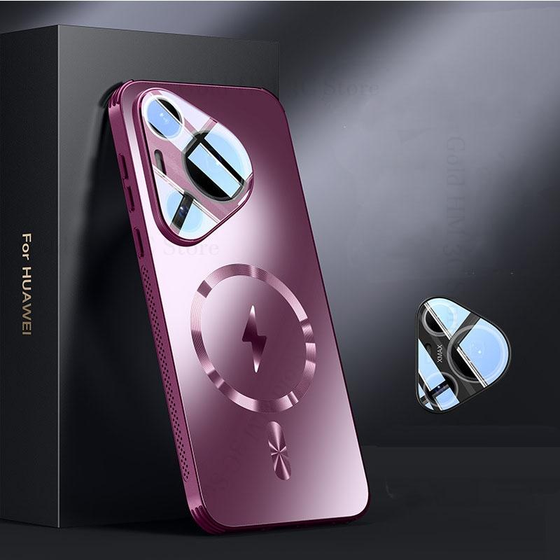 Магнитный чехол Cooling Armor для Huawei Pura 70 Pro Plus с поддержкой Magsafe для Nova 12 Pro 11 Ultra Mate 60 50 Pro Plus