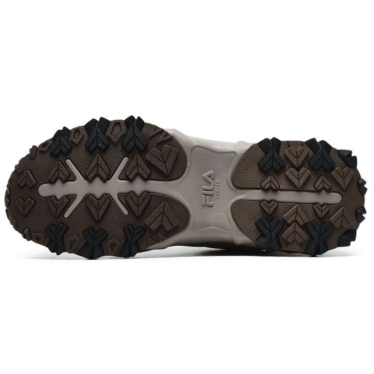 Fila Oakmont 2 Mesh Fabric Leather Sports Comfort Low-Top Lifestyle Shoes Men Sneaker Dusk-Green Corn F12M242113FDC