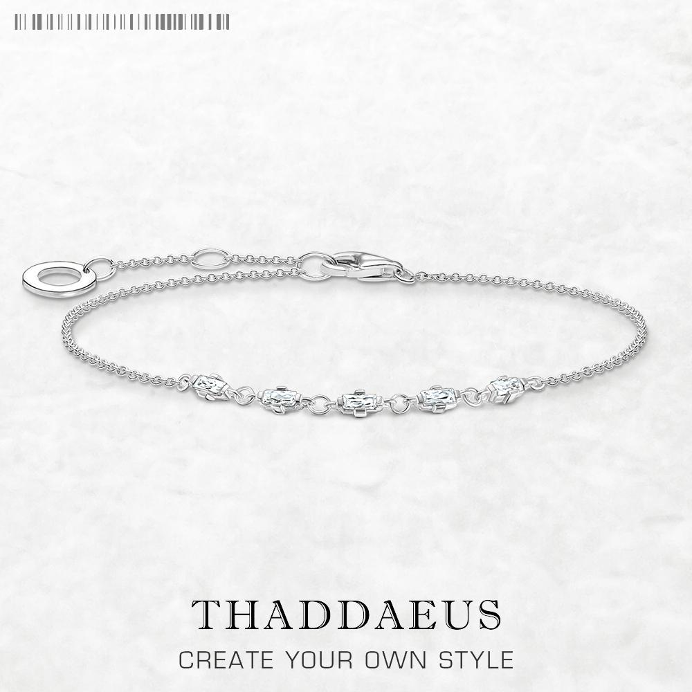 Bracelet Modern Touch New Link Chain 925 Sterling Silver Classic Happiness Jewelry Gift For Women