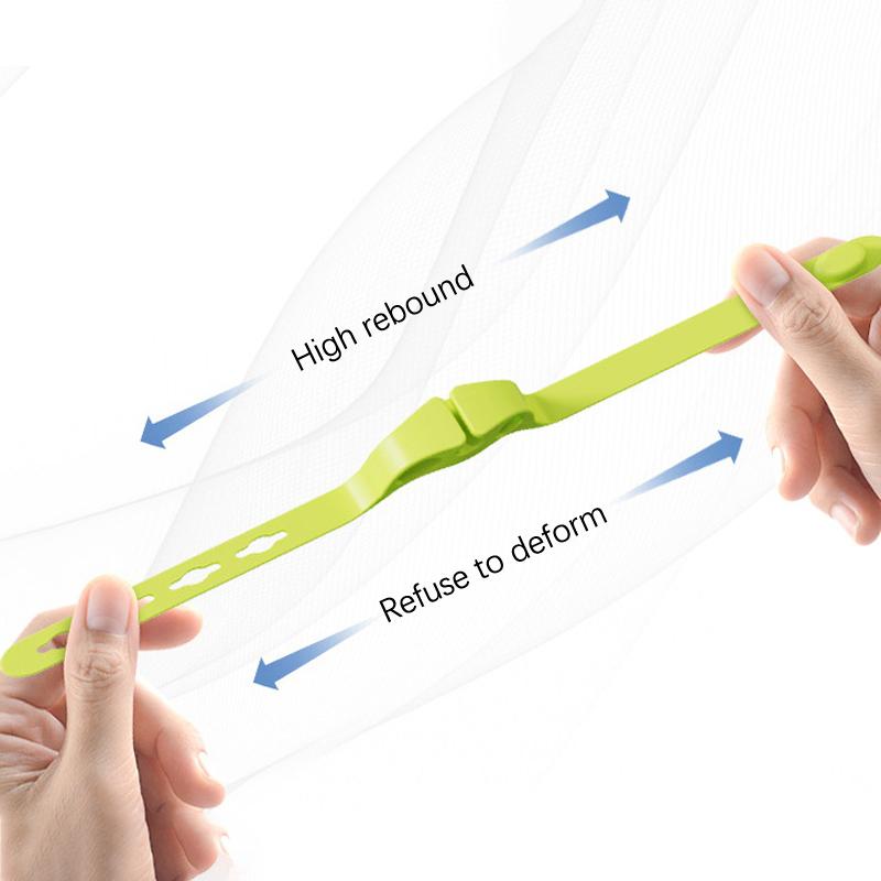 Держатель для ложки для банки, силиконовый держатель для ложки и трубочки, регулируемый, мягкий, эластичный, многоразовый, прочный, силиконовый держатель для ложки для банки