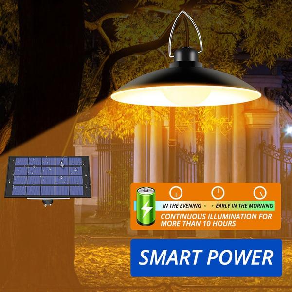 4/3/2/1 головки светодиодный солнечный подвесной светильник для использования в помещении, солнечная лампа с линейной лампочкой, освещение сарая для дома, сада, двора