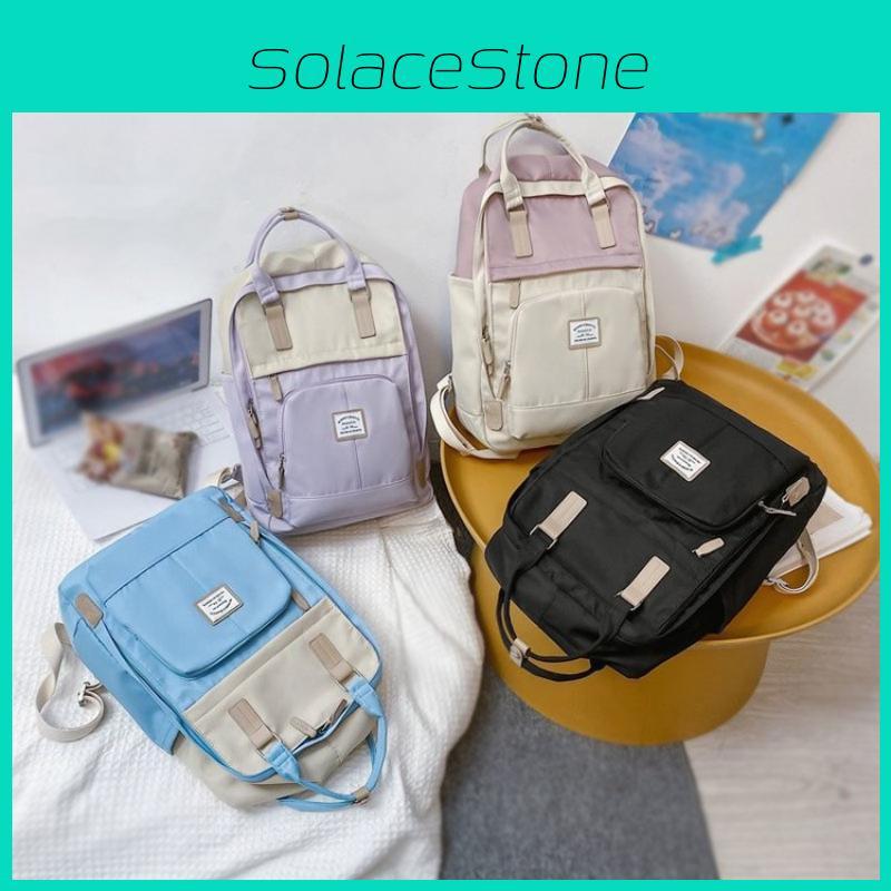 Large Capacity Canvas Backpack For Students And Travelers Cardimu 69050