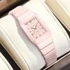 LIGE Women's wristwatch TOP ceramic casual fashion clock quartz elegant waterproof vintage Watch women Relogio Feminino+BOX