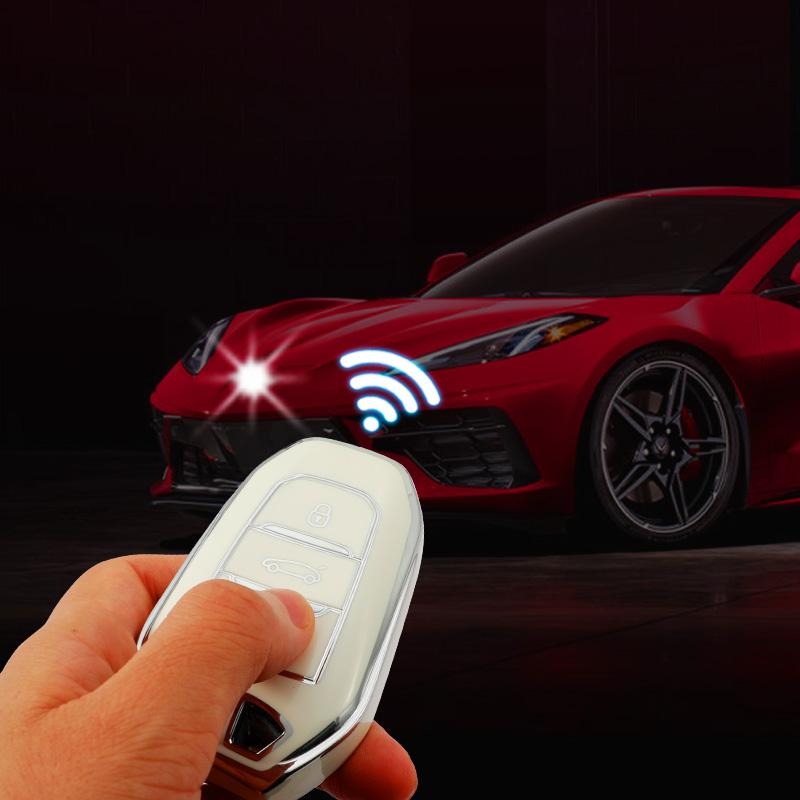 Новый чехол для дистанционного ключа автомобиля TPU для Peugeot 308 408 508 2008 3008 4008 5008 Citroen C4 C4L C6 C3-XR Picasso DS3 DS4 DS5