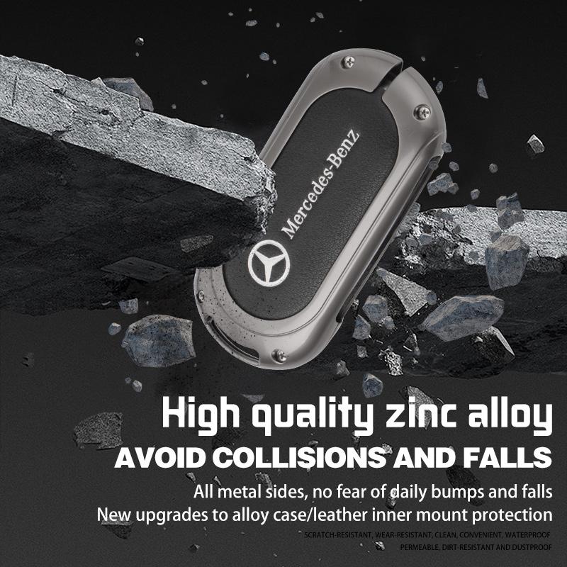 For Mercedes Benz C S Class W223 W206 S260L S350L S400L S450L S500L For Maybach S480 S580 2020 2021 2022 Car Key Fob Case Cover qw1